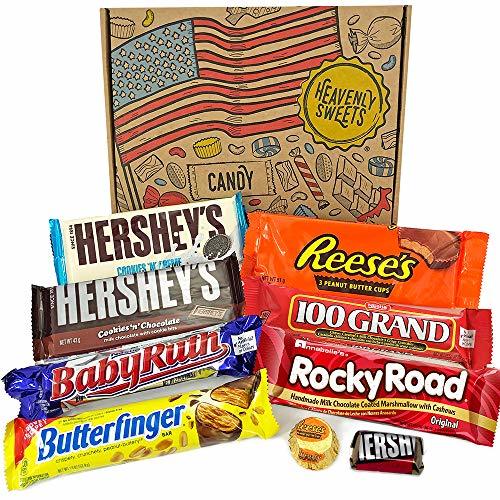 Product Mini Cesta Chocolate Americano| Surtido incluye Reeses Hershey Butterfinger