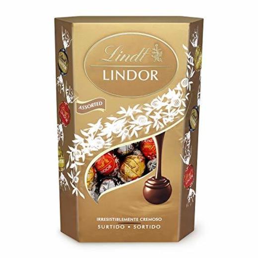 Lindt Lindor Surtido de Bombones de Chocolate - Aprox. 26-27 Bombones, 337 g