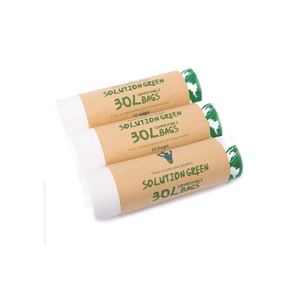 Social Bolsas de basura biodegradable pack de 30