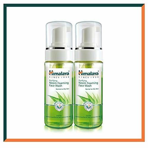 Himalaya Herbals Neem Face Wash Foam con extracto de cúrcuma - Limpiador