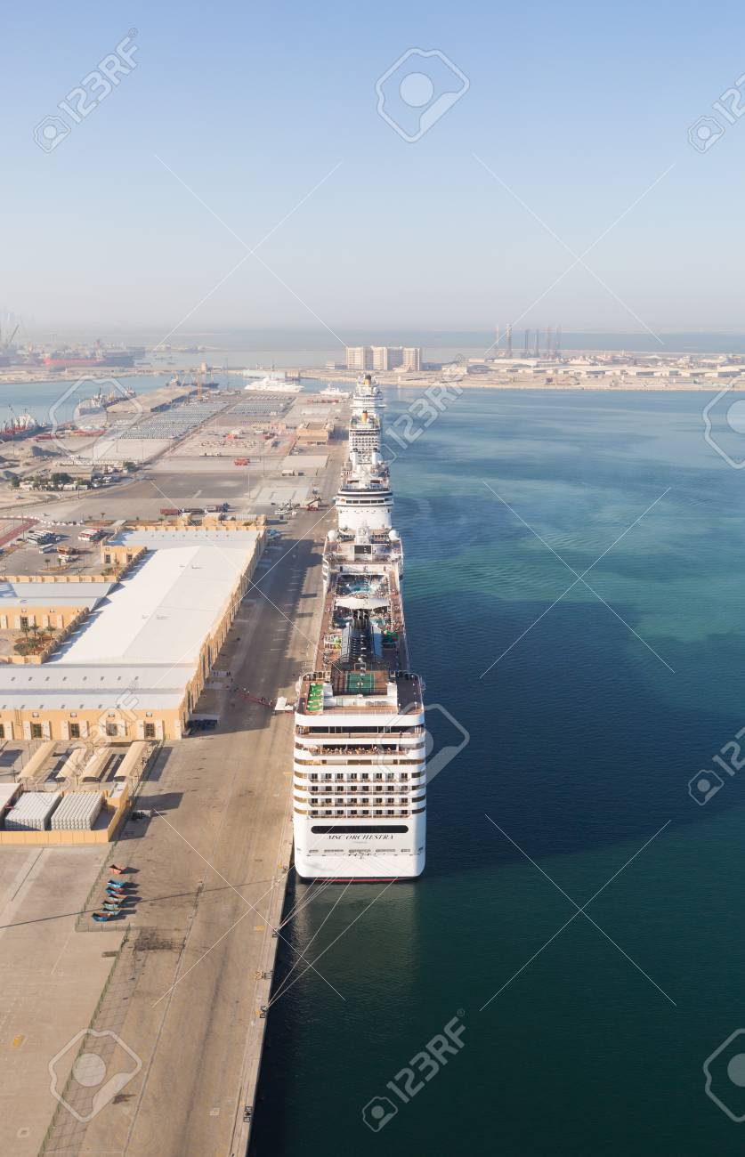 Place Abu Dhabi cruise terminal.