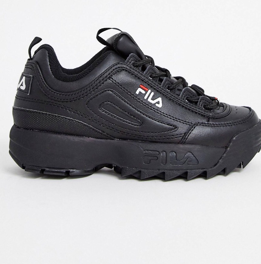 Fashion Fila Disruptor trainers In Black 