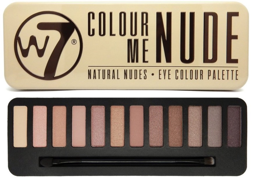 Moda W7 Sombra de olhos tons nude