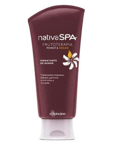 Creme Hidratante Nativa Spa Frutoterapia Monoï & Argan 