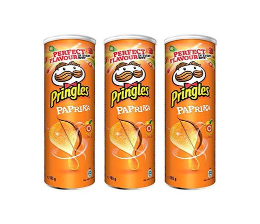 Pringles Paprika Crisps 165 gr