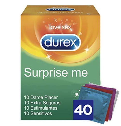 Durex Preservativos Mixtos Surprise Me