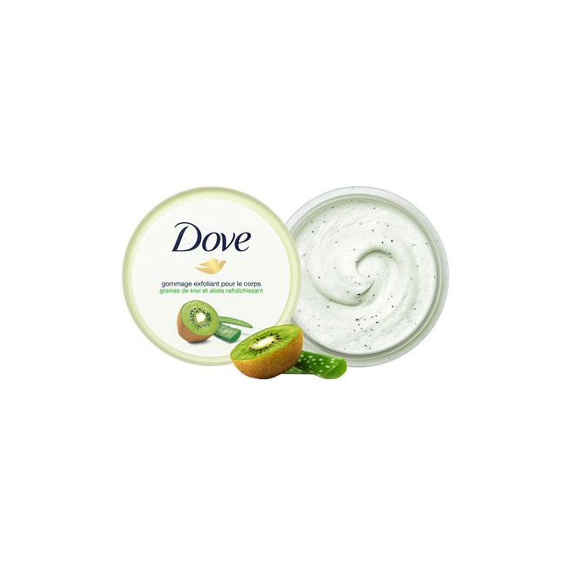 Producto Dove Exfoliating Body Scrub Kiwi Seeds & Cool Aloe