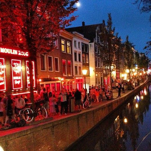 Barrio rojo de Ámsterdam