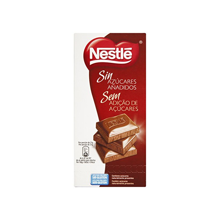 Social NestléS Sin Azúcares Añadidos Chocolate con Leche