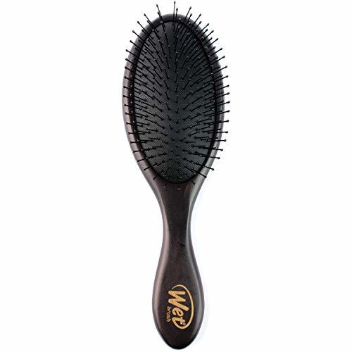 Belleza The Wet Brush Cepillo Natural Madera Oscura