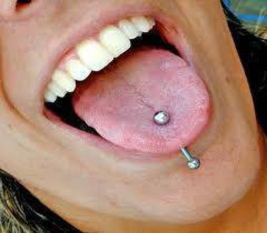 Piercing "Língua"