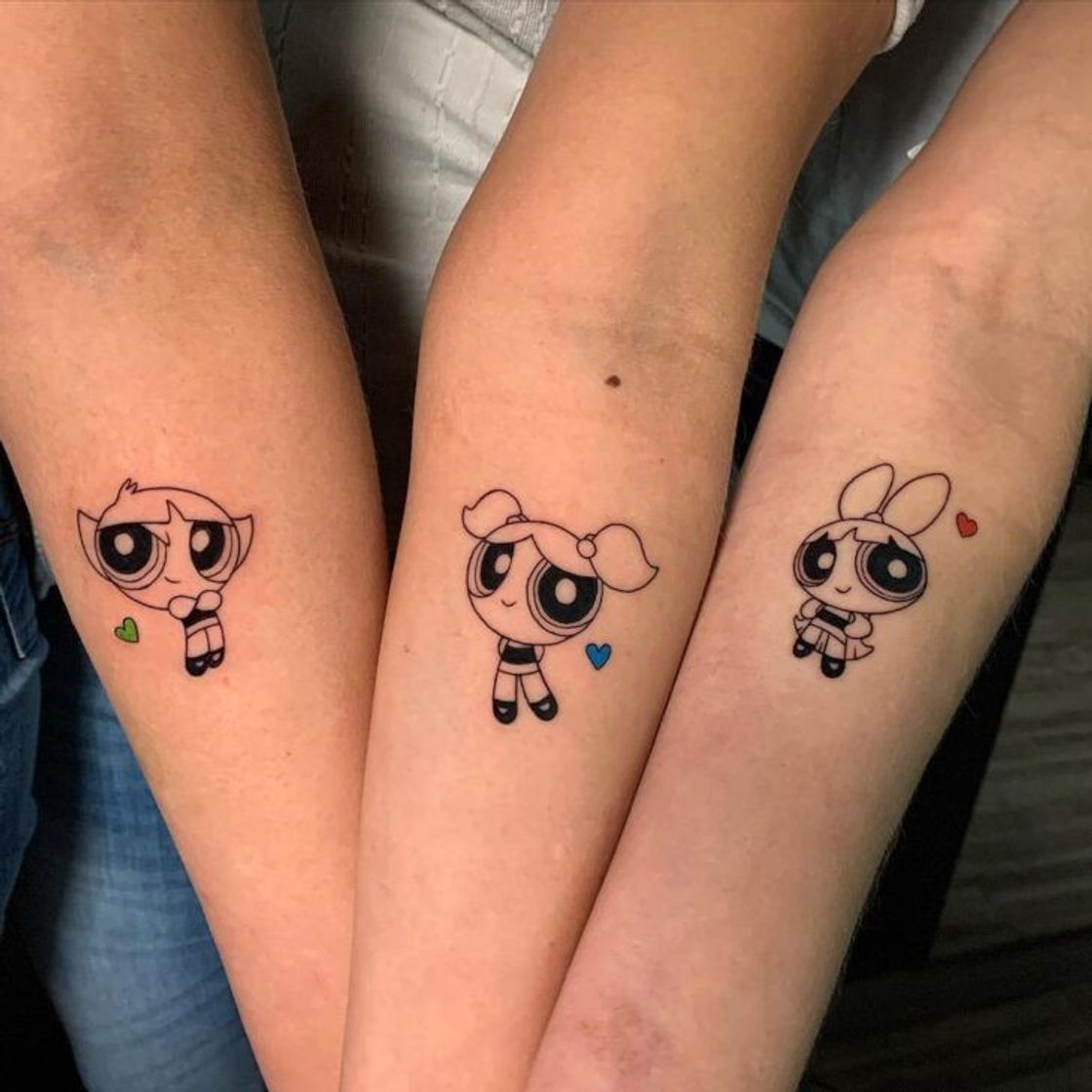 Moda Tatuagem de amigas