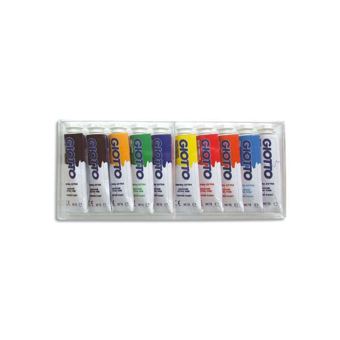 Producto Giotto 301900 – Caja de 10 tubos de pintura gouache