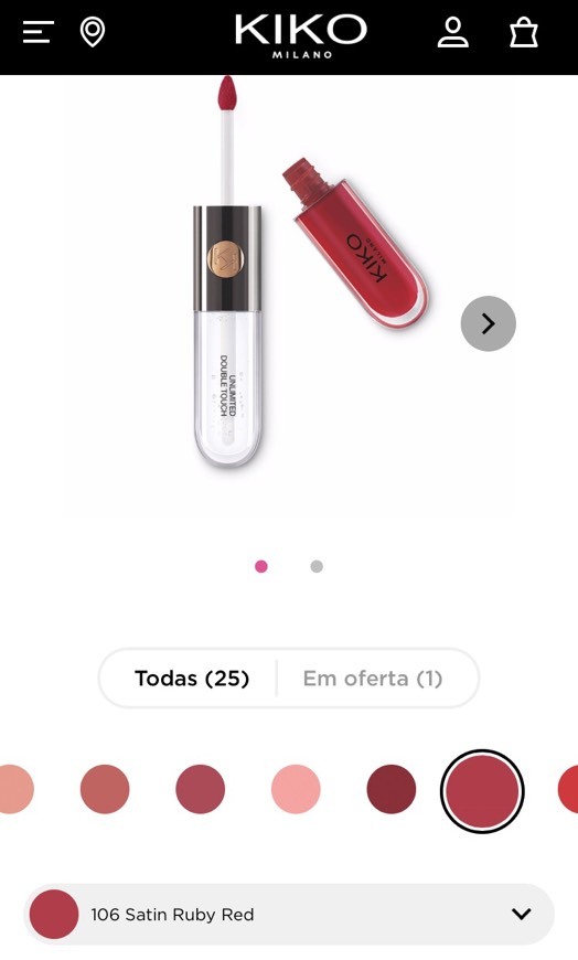 Moda Batom matte kiko