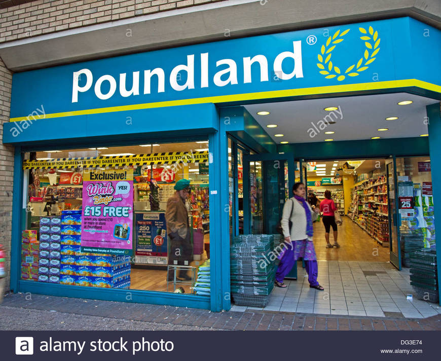 Lugar Poundland