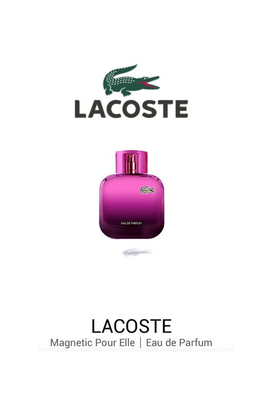 Productos LACOSTE Magnetic Pour Elle/Eau de Parfum 