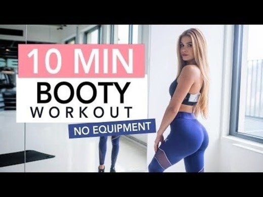 Booty workout // no equipment 