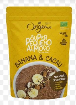 Producto Pequeno Almoço Instantâneo Banana Cacau