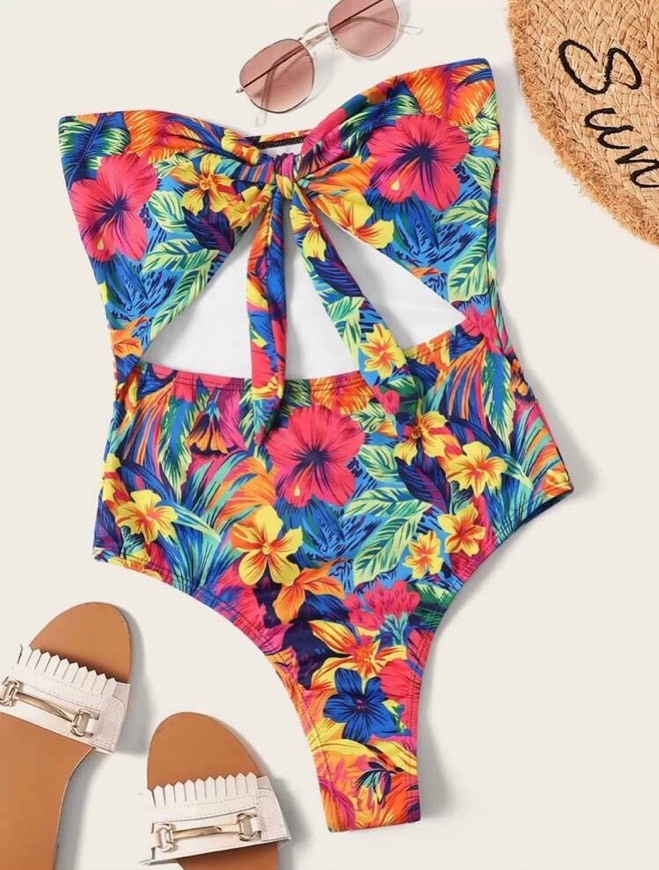 Producto SHEIN Swimsuit Flowers 