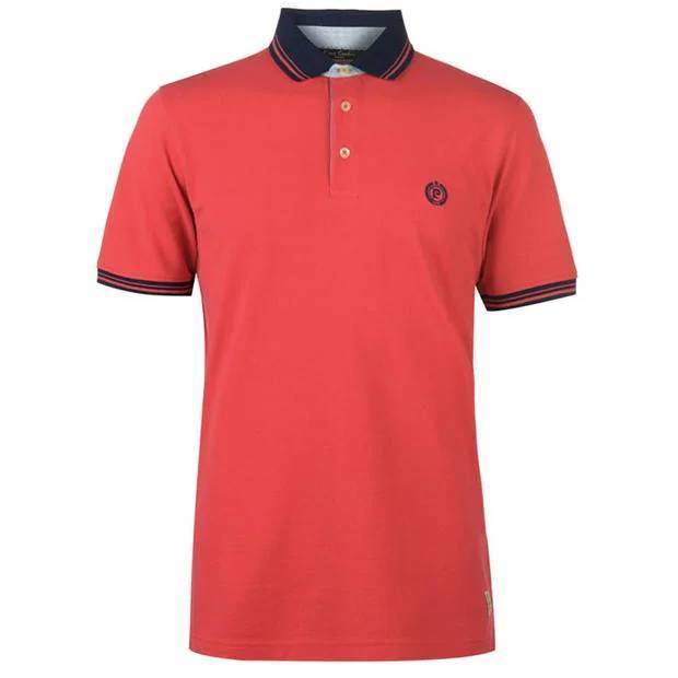 Fashion Pierre cardin red Polo 