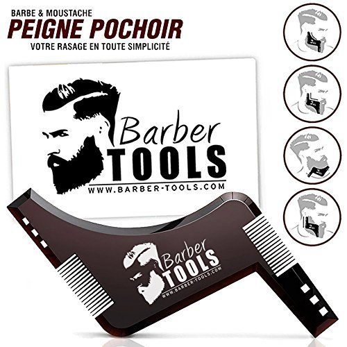 Place ✮ BARBER TOOLS ✮ Peine plantilla/Delineador de contorno/Peine guía/Peine Plantilla Guía para