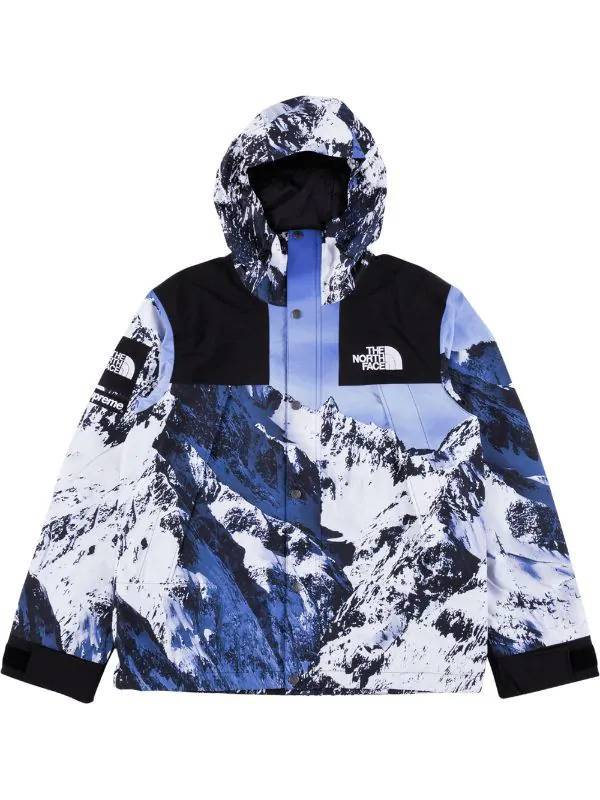 Fashion Supreme x The North Face mountain print parka