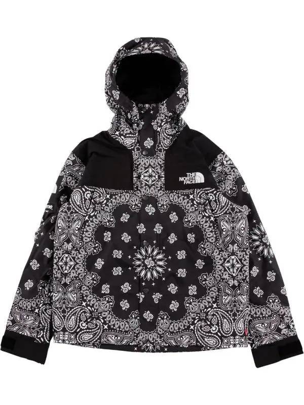 Fashion Supreme x The North Face bandanna print parka