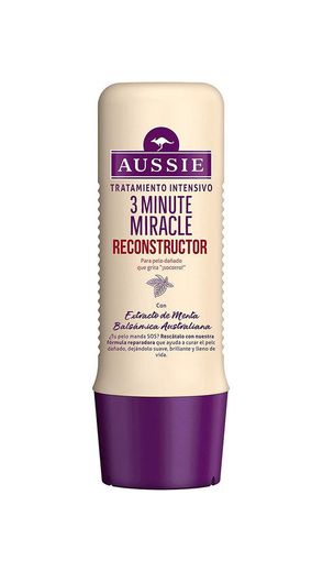 Aussie 3 Minute Miracle Reconstructor Tratamento Intensivo