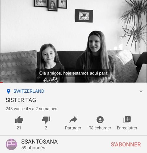 SISTER TAG 