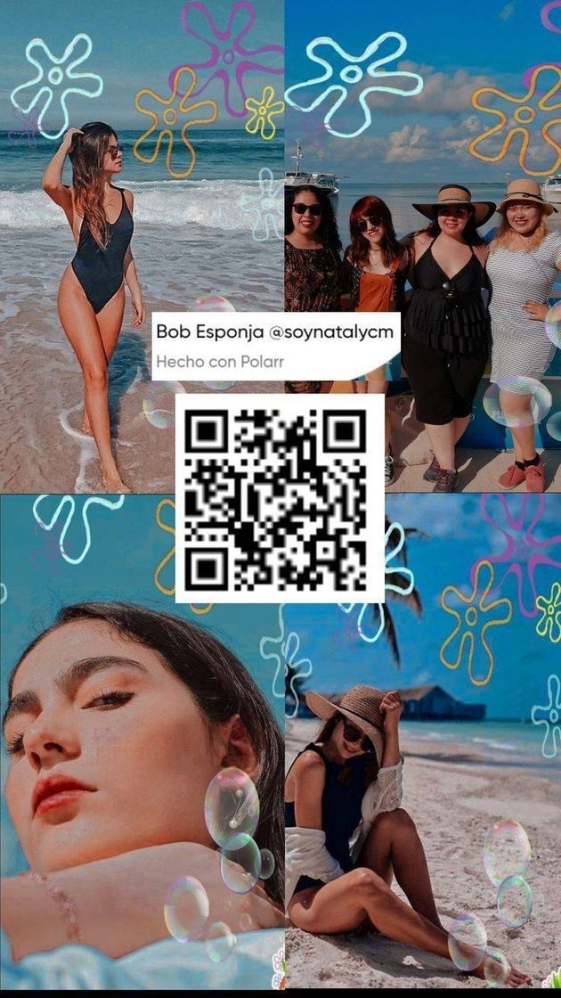 Moda Polarr Qr Bob Esponja