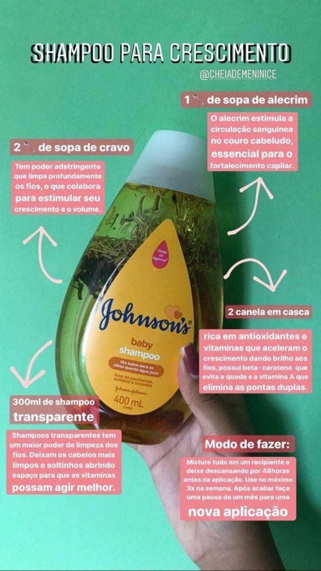 Moda Shampoo bomba para Crescimento 