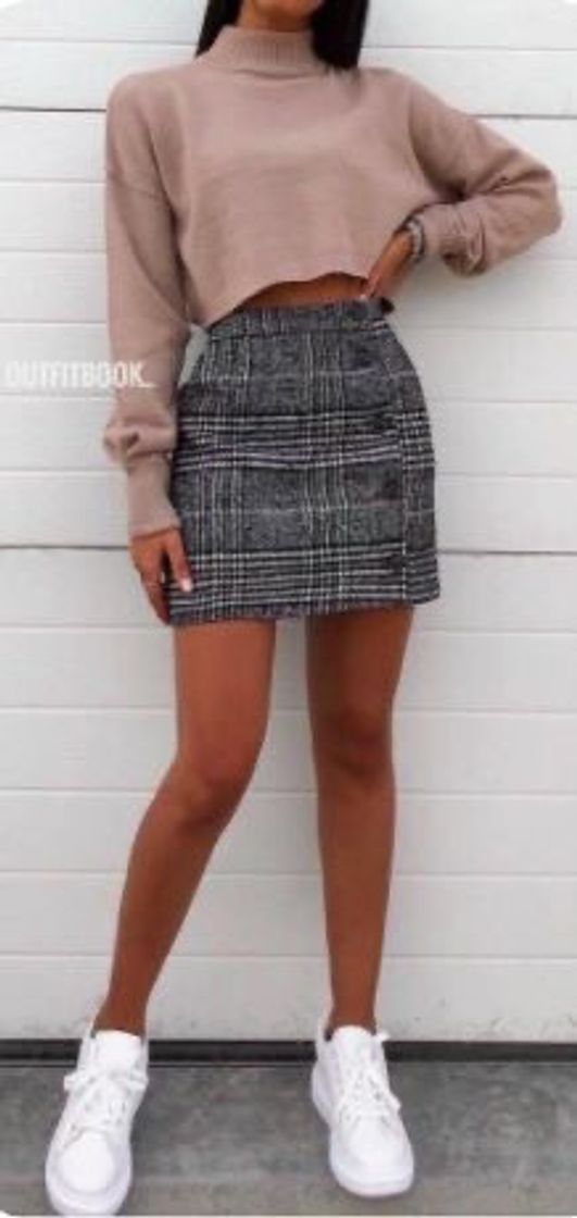 Social Look com saia 