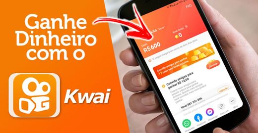 Kwai melhor app de ganhar dinheiro 
