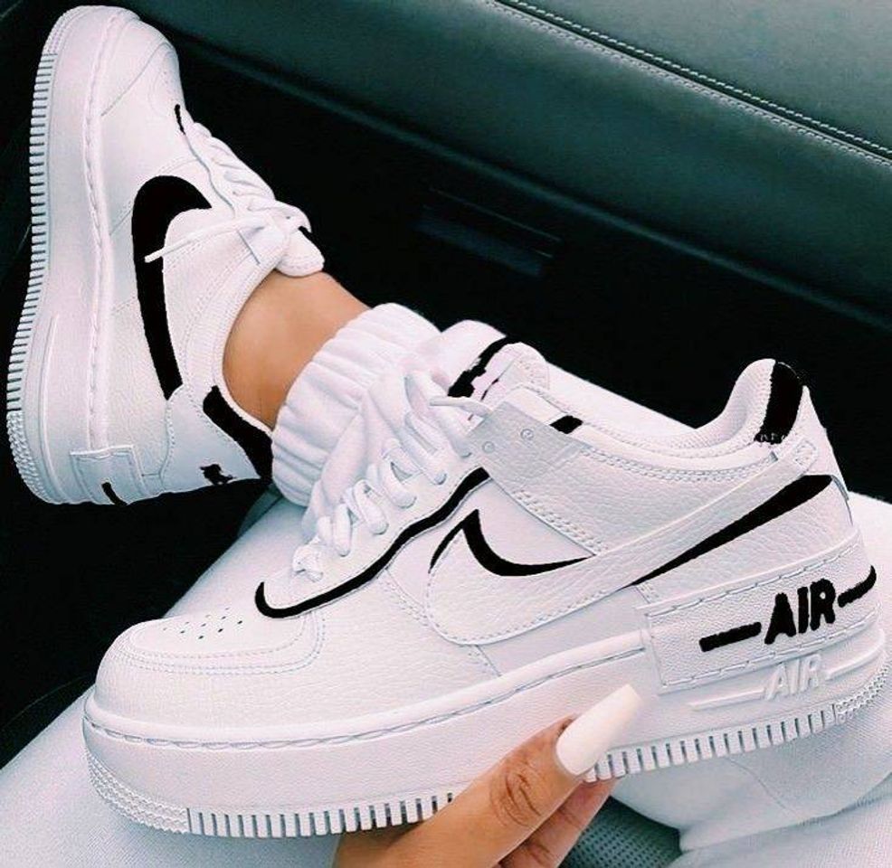 Moda Tênis Air force  branco