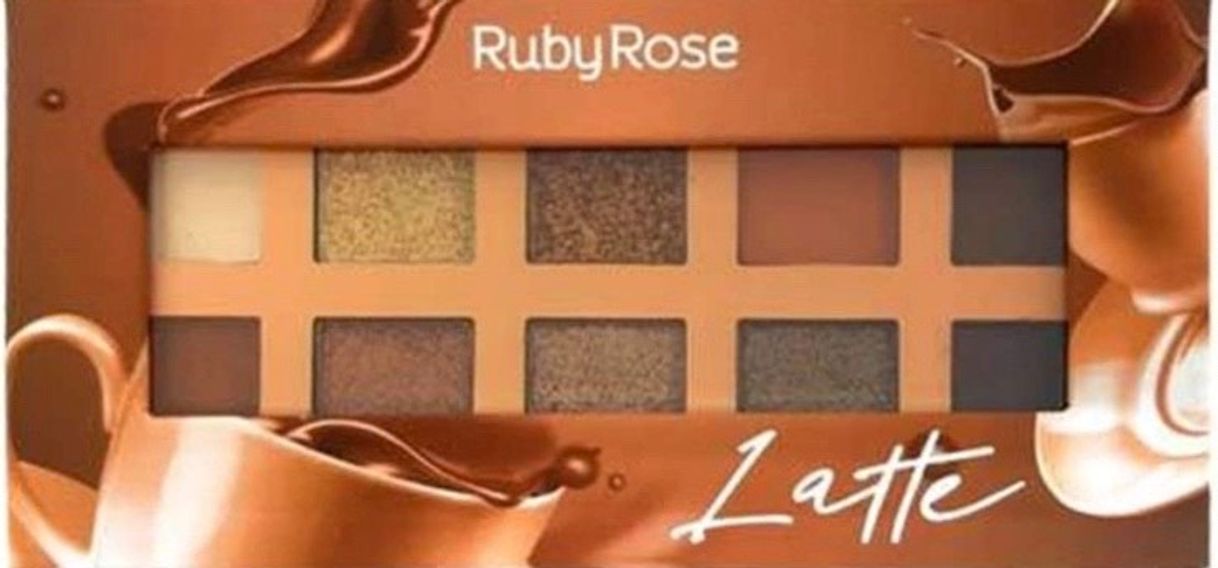 Moda Paleta De Sombras Latte Ruby Rose