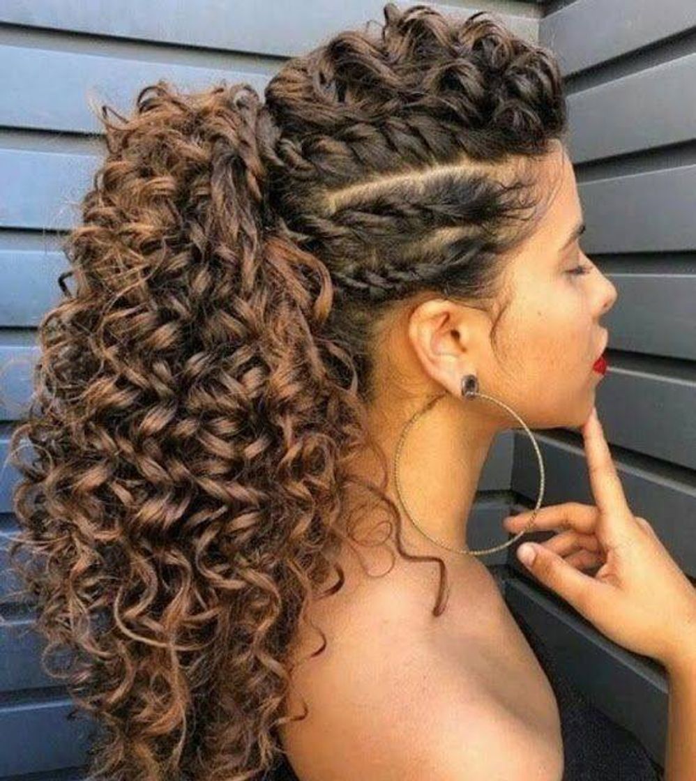 Moda Penteado para quem tem cachos! \o/