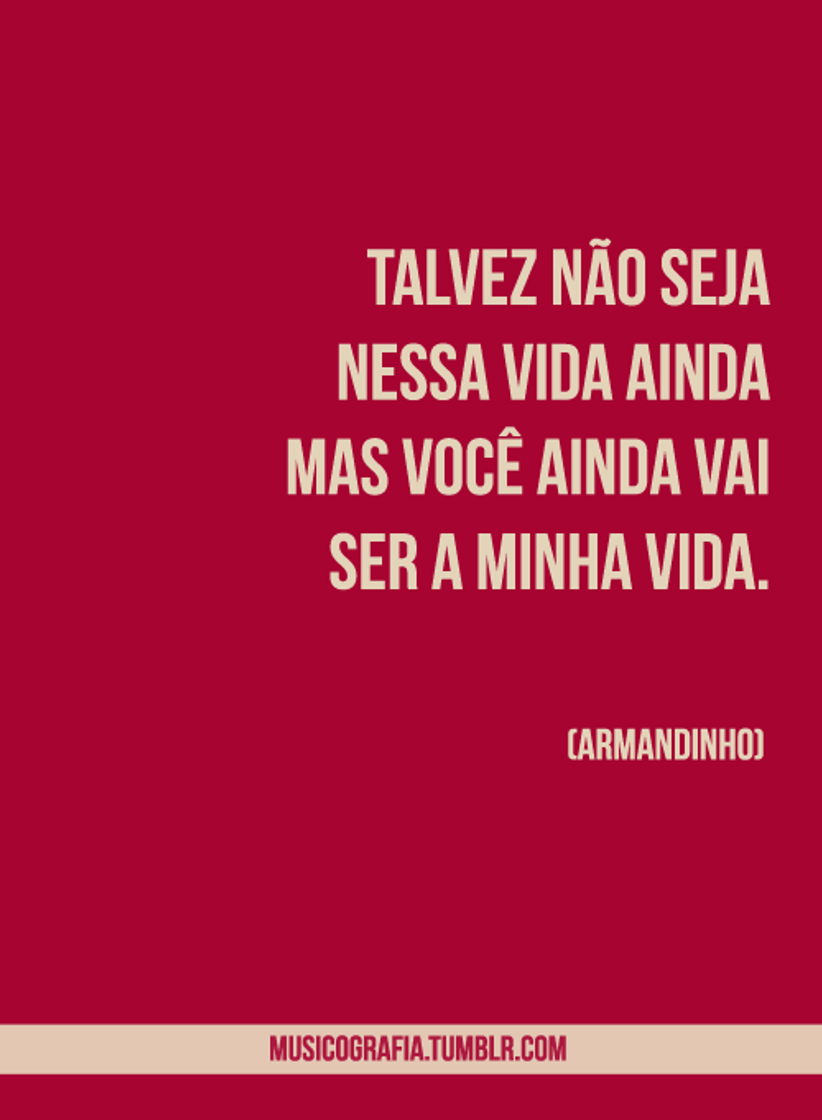 Canción Outra Vida