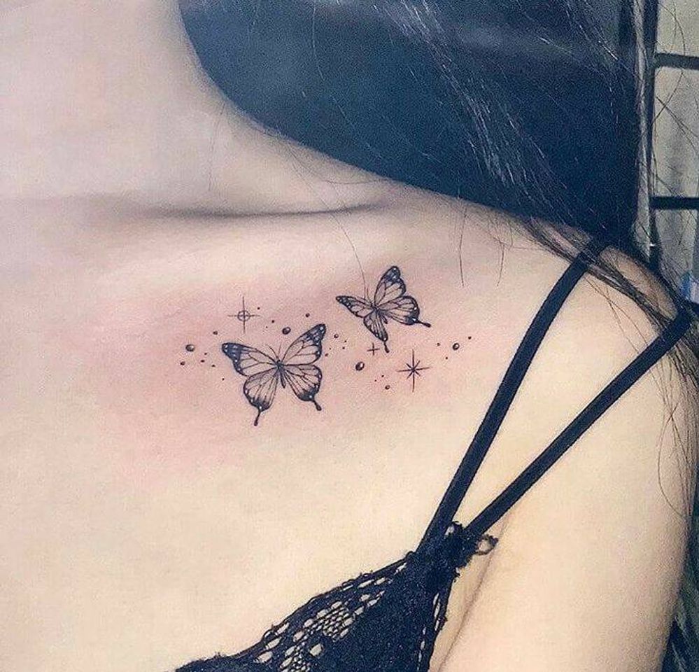 Moda Tatuagem borboleta