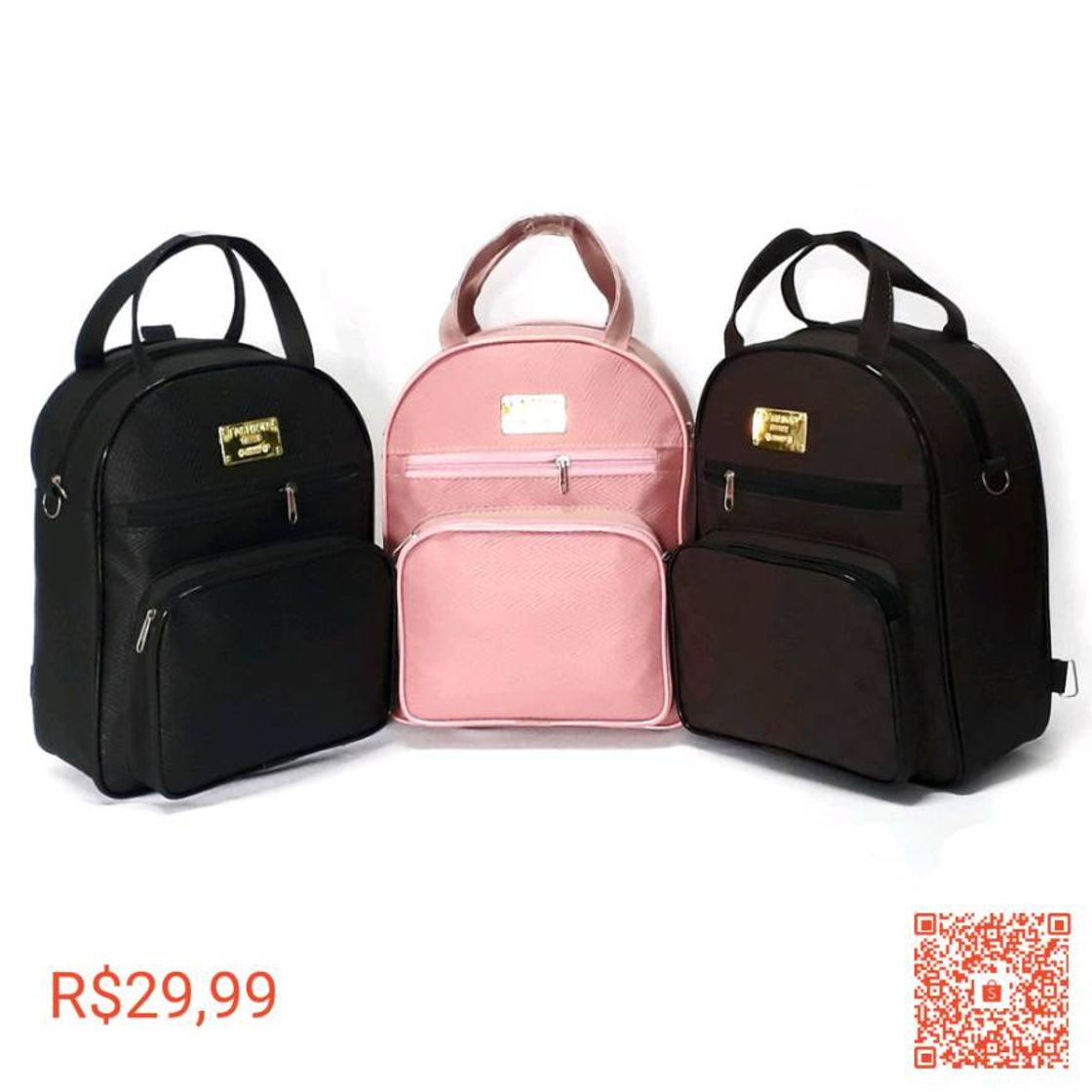 Fashion Mochilas femininas 