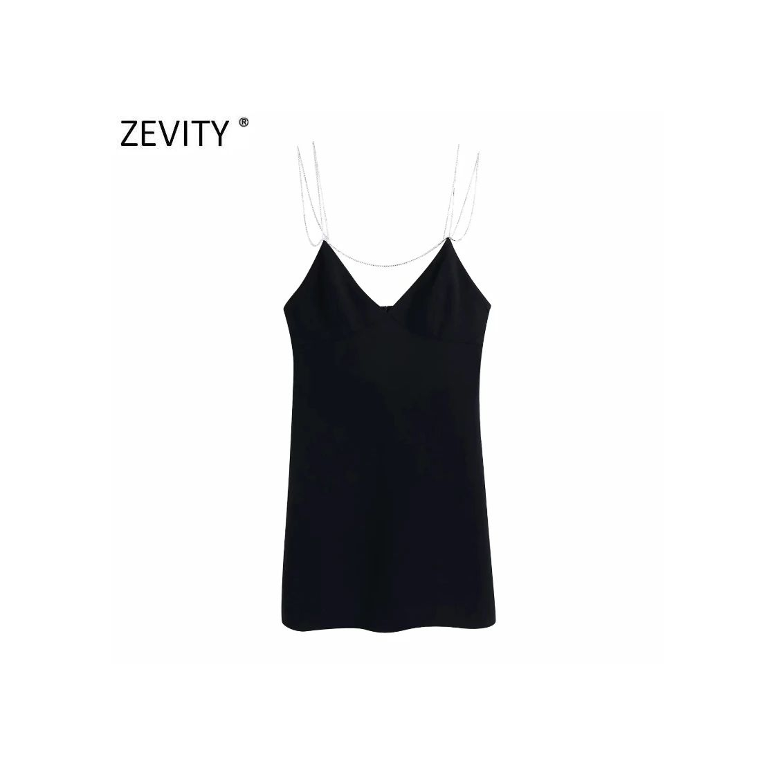 Fashion Vestido cadena 