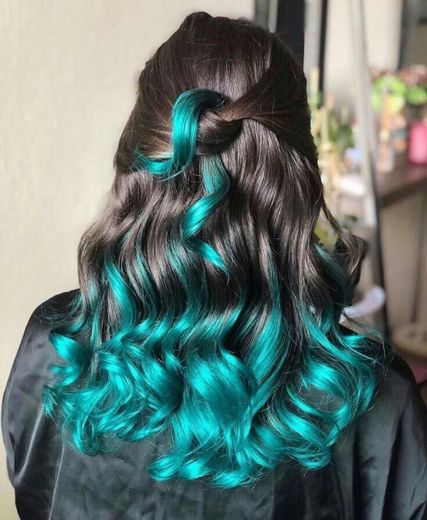 Cabelo azul 