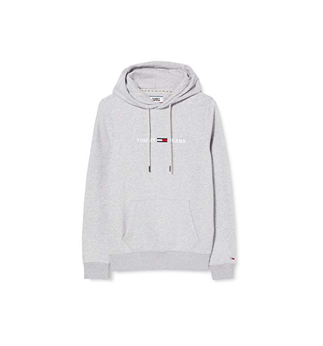 Moda Tommy Hilfiger TJM Straight Logo Hoodie Suéter, Gris