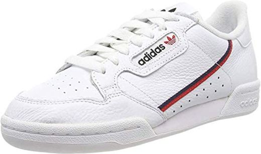 Adidas Continental 80, Zapatillas de Gimnasia Hombre, Blanco