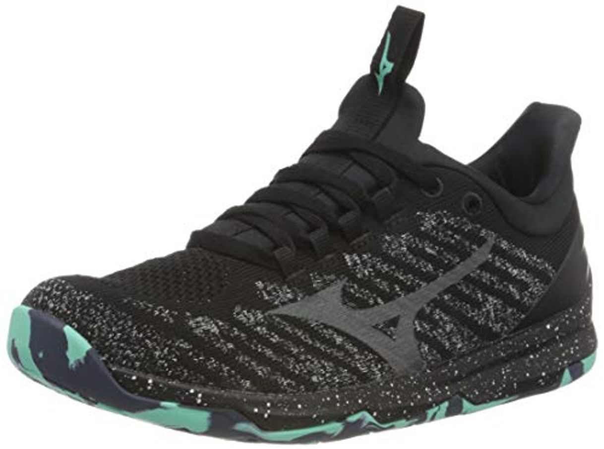 Moda Mizuno Tc-01, Zapatillas Deportivas para Interior Unisex Adulto, Negro