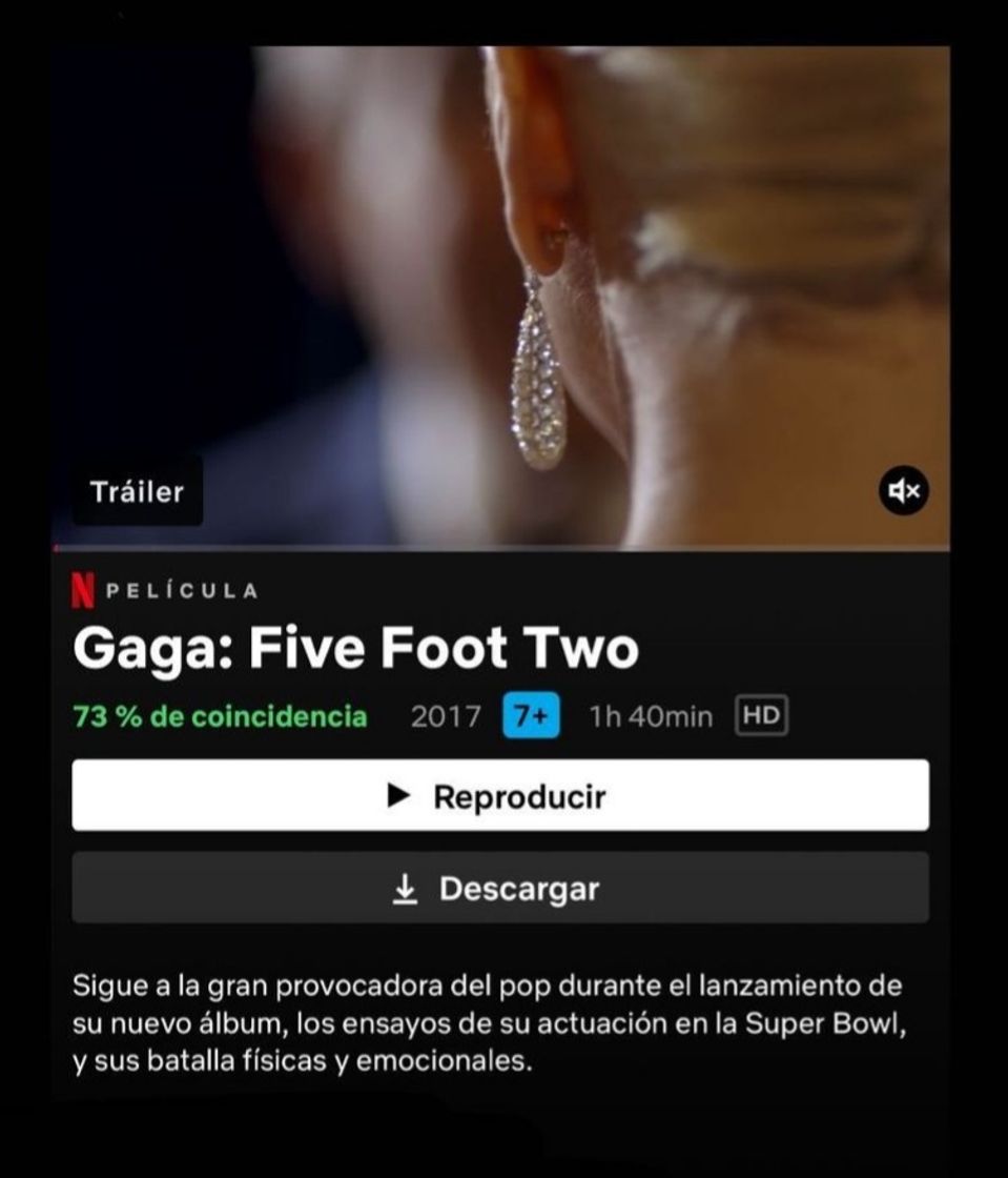 Series Gaga: Five Foot Two