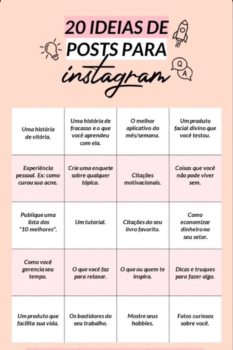 Fashion ideias para conteúdo insta. 