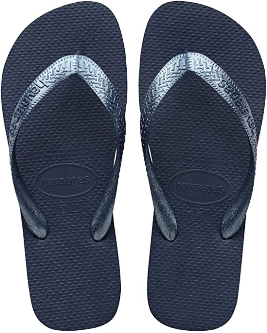 Product Havaianas Top Tiras, Chanclas para Mujer, Dorado