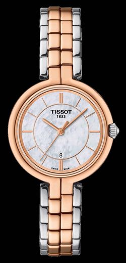 Relógio Tissot flamingo madrepérola