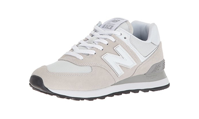 Fashion New Balance WL574EB, Zapatillas Mujer, Blanco