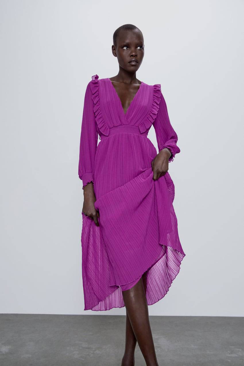 Productos Pleated Dress